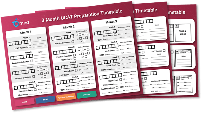 UCAT Timetables x3 Image